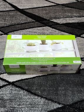 MAINSTAYS ACRYLIC WINDOW PLANT/DECOR SELF